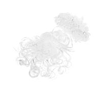 CALLARON Kit De Cosplay Père Noël Avec Barbe Blanche Et Perruque Accessoires De Costume Pour Déguisement De Noël Et Spectacle