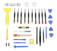 CALLARON Kit de Réparation Électronique pour Écran de Téléphone | Acier Chrome Vanadium, Ventouse et Levier Plastique, pour Ouverture Sûre, Réparation LCD et Appareils Photo