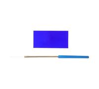 CALLARON Kit D'expérience de Flamme Bâtons en Verre de Cobalt et Fil Nichrome pour Observation Améliorée, pour Laboratoire et Cours de Chimie
