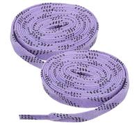 CALLARON Lacets de Hockey Professionnels Cirés Violet, 1 Paire pour Patins à Glace et Roller, Résistants à L’Usure, Maintien pour Patinage sur Glace et Hockey, Accessoires de Skate