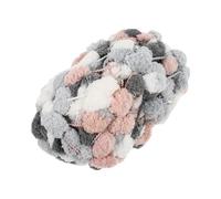 CALLARON Laine Artisanale Rose en Polyester, Fil à Tricoter la Main Doux et Confortable, Facile à Entretenir, 1 Rouleau pour Apprendre à Tricoter et Projets DIY