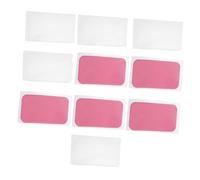 CALLARON Lot De 10 Autocollants Pour Greffe De Cils Patchs Réutilisables En Silicone Pour Yeux Bâtonnets D'Assistance Pour Extensions De Cils Coussinets Pour Yeux Palette