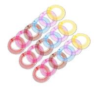CALLARON Lot De 18 Peignes À Cheveux Circulaires Peignes Flexibles Et Extensibles Pour Femmes - -Tête Circulaire En Plastique Pour Cuir Chevelu Sensible