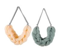 CALLARON Lot De 2 Boules De Bain En Forme De Fleur Éponges De Bain Manche De Luffa Boules De Exfoliantes Pour Bébé Matériau En Maille Pe