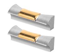 CALLARON Lot de 2 Maillons D'extrémité en Acier Inoxydable 316, Adaptateurs pour Bracelet de Montre 20 Mm, Compatibles avec Boîtiers de Montre de Luxe, Connecteurs Robustes et Sécurisés
