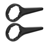 CALLARON Lot de 2 Ouvre-couvercles Industriels en Plastique Noir pour Seaux Alimentaires et Chimiques, Outil Pratique Améliorant L'efficacité de Travail à Domicile Industrie