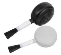 CALLARON Lot de 2 Souffleurs d'air pour Nettoyage Poire en Caoutchouc et Brosse en Plastique, Faciles à Tenir Utiliser pour Téléphones Mobiles et Outils de Jardinage
