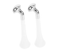CALLARON Lot De 2 Têtes De Rechange Pour Masseur Oculaire, Applicateur De Crème Pour Les Yeux, Bâtonnet Portable Pour Massage Des Yeux