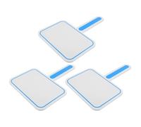 CALLARON Lot de 3 Mini Tableaux Blancs Portables 20 X 30 Cm Effaçables à Sec, Tableaux de Score Réutilisables Face pour Juges et Compétitions, Palettes de Vote Multifonctionnelles