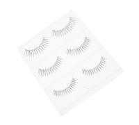CALLARON Lot De 3 Paires De Faux Cils Naturels Bande Transparente Confortables Et Réalistes Faits À La Main Extensions De Cils Individuelles Pour Femmes Maquillage Des Yeux Usage
