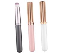 CALLARON Lot De 3 Pinceaux À Lèvres Anti- Estompeurs Pinceaux De Maquillage Pinceaux D'Application Applicateurs Souples Pinceaux Mats Pour Le Visage Pinceaux Anti-