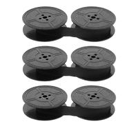 CALLARON Lot de 3 Rubans en Nylon Noir à Double Bobine pour Machine à Écrire Classique, Ruban Encreur Large Compatible avec Modèles 1009fn, 1066fn, Ne800 et Ne3000, Remplacement Vintage