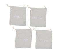 CALLARON Lot De 4 Paquet Pratiques pour Sèche-Cheveux Cordon De Serrage Dimensions 33x30 Cm Usage Randonnée Et Salle De Bain