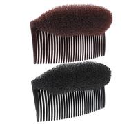 CALLARON Lot De 4 Peignes Et Chignons Pour Cheveux Bouclés Extensions De Cheveux Volumineuses Rehausseurs De Cheveux Accessoires De Coiffure Franges Outils De Coiffure