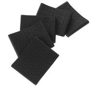 CALLARON Lot de 5 Manchons Anti-vibrations Noirs Taille Moyenne pour Tondeuse à Cheveux, Poignée en Silicone Antidérapante, Protection les Chocs pour Accessoires de Coiffure, Usage
