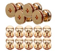 CALLARON Lot de 50 Mini Poignées Dorées en Alliage de Zinc pour Petite Boîte à Bijoux, Légères et Faciles à Installer, pour Tiroirs et Meubles Modernes