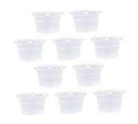 CALLARON Lot De 500 D'encre, Taille Moyenne, Transparentes, Pour Pigments De Tatouage, Maquillage Permanent Et Fournitures Professionnelles, Usage Unique, Application Précise