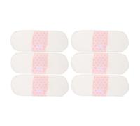 CALLARON Lot de 6 Serviettes Hygiéniques Lavables en Coton 21 CM Protections Post-Partum Respirantes et Absorbantes Serviettes Menstruelles Réutilisables Confortables pour Femmes