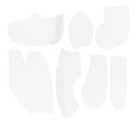 CALLARON Lot de 7 Gabarits de Couture Lapin en Acrylique 20 Cm, Règles de Matelassage Précises, Modèles pour Quilting et Loisirs Créatifs, Kit de Découpe pour Projets DIY Artisanaux