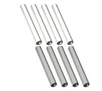 CALLARON Lot de 8 Tiges Électrolyseur pour Analyse D’eau 4 Tiges en Fer Doux Anode Chauffe-eau et Noyau Électroaimant Adaptées au Contrôle Qualité Eau Domestique et Camping-car