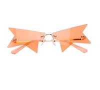 CALLARON Lunettes de Soleil sans Monture en Alliage, Style Mode pour Femmes | Accessoire Costume, Accessoires Photo, Vacances et Fêtes, Design Créatif, Look, Sujet Visuel