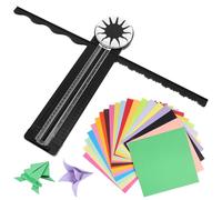 CALLARON Machine à Découper le Papier Noir pour Scrapbooking et Crafting, Outil de Découpe Précis en Plastique, Coupe et Facile à Utiliser pour Photos et Cardstock