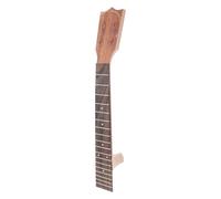 CALLARON Manche pour Ukulélé en Bois Okoumé Touche en Palissandre, Solide et Facile à Utiliser, pour Remplacer les Fingerboards Endommagés sur Ukulélés 21/23/26 Pouces