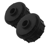 CALLARON Manchon en caoutchouc du tambour de ventilateur à, 2 pièces, noir, roue éolienne, unité intérieure, amélioration du flux d'air