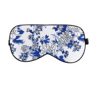 CALLARON masque pour les yeux en soie patchs de sommeil pour adultes panne de sommeil oeil de soie pour dormir fleur bandeau masque de sommeil Soie de mûrier