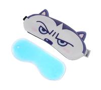 CALLARON Masque Yeux Chaud Froid Pratique Cache-œil De Sommeil Bandeau Sangle Confortable Pour Blocage Lumière Sommeil Réparateur