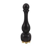 CALLARON Masseur de Beauté Visage en Bois de Violette Perles en Corne, Forme Lotus Ergonomique, Portable pour Massage Lisse et Relaxation Bureau