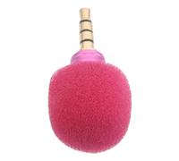 CALLARON Microphone sans Fil Antibruit, Mini Microphone pour Téléphone, Métal et Sponge, Portable, Plug and Play, pour Smartphone, Enregistrement Musical et Streaming Extérieur
