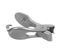 CALLARON Mini Coupe-ongles Plat Anti-éclaboussures Acier Inoxydable Coupe-ongles Portable Précis pour Ongles Acryliques Outil de Manucure Compact pour Hommes Femmes et Seniors Voyage