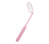 CALLARON Miroir D'inspection De Cils Portable Extensions De Cils Grappes De Cils Aspect Naturel Cils Fournitures Miroir à Cils Pour Salon Petit Miroir Pour Les Cils Miroir Acrylique Rose