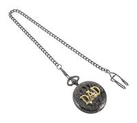 CALLARON Montre De Poche Mécanique à Remontage Manuel pour Homme avec Chaîne Design Vintage à Chiffres Arabes Cadeau Classique pour Anniversaire Et Fêtes