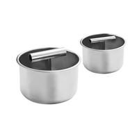 CALLARON Outil à Boulettes de Viande Mécanisme à Pression Manuel 2pcs en Acier Inoxydable Facile à Nettoyer, Repas Quotidiens Cuisine Réutilisable