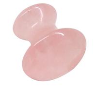 CALLARON Outil De Massage Gua De Jade Et Quartz Rose Accessoire Ergonomique Forme De Pour Soins Visage Rides Et Soin Yeux Pour Salon De Et Usage Personnel