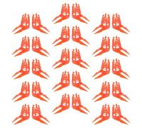 CALLARON Outils Apicoles 30 Cages de Stockage pour Reines Abeilles en Plastique Robuste Couvercles Anti-Morsures, Protections de Cellules pour Apiculture en Ruches