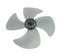 CALLARON Pale de ventilateur électrique en plastique, rechange à 4 feuilles pour ventilateur de table ou pied, 40 cm, pour salon et usage domestique
