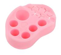 CALLARON Palette De Mélange De Vernis à Ongles Plateau De Base Pour Nail Art Support Silicone Pour Mélange De Couleurs Produit De Beauté Pour Faux Cils Et Maquillage