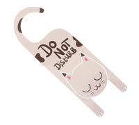 CALLARON Panneau de Porte «ne Pas Déranger» Suspendu Double Face en Matériau Robuste, 1 Pièce, Signalétique D’intimité pour Hôtel, Bureau et Espace Privé, Panneau de Porte Silencieux,