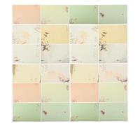 CALLARON Papier à Lettres Anciens Style Chinois 80 Feuilles 10 Motifs Colorés pour Calligraphie, Écriture, Vœux et Scrapbooking - Fournitures D’écriture Étudiantes, Papier à Écrire