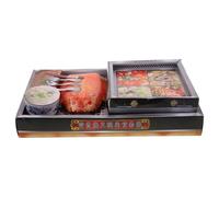 CALLARON Papier de Sacrifice Créatif Hotpot de Rôle de Pot Chaud en Papier Sacrificiel Design Réaliste pour Rendre aux Ancêtres Fête Qingming