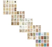 CALLARON Papier Décoratif de Scrapbooking Vintage pour Compte Manuel, 100 Feuilles, Papier pour DIY Origami et Cartes Faites Main, pour Albums Photo Plusieurs styles