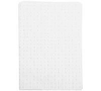CALLARON Papier d'Emballage Cœur Blanc Étoiles Dorées 28 Feuilles de Papier de Soie Épais Pliable pour Bouquets Mariages et Fêtes Protection Imperméable et Usage Artisanal