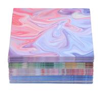 CALLARON Papier Origami Double Face 9,5 Cm 400 Feuilles Carrées Dégradé Coloré pour Bricolage Créatif Maternelle et Artisanat Papier Pliable Coloré Kraft