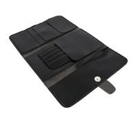 CALLARON Paquet à Outils De Coiffure Cuir 5 Pièces Pliable Professionnel Pour Coiffeurs Et Esthéticiennes Paquet Rangement Portable Salon