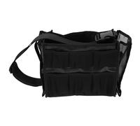 CALLARON Paquet de Rangement pour Pinceaux de Maquillage, Trousse Multifonction Portable Protection l'usure, pour Artistes Maquilleurs et Voyages, Noir