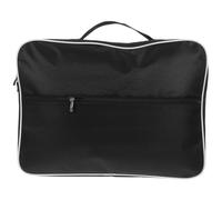 CALLARON Paquet Pochette de Transport Pratique Protection Complète de Lyre Noir en Polyester Léger pour Piano à Pouce et Lyre pour Musicien