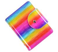 CALLARON Paquet Porte-Modèles d'Ongles en Acier Inoxydable 20 Cartes Étui de Rangement pour Gabarits d'Estampage Pratique pour Artistes d'Ongles pour Débutants et Amateurs de Nail Art